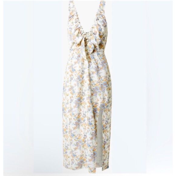 Abercrombie & Fitch Floral Midi Dress - Picture 2 of 10